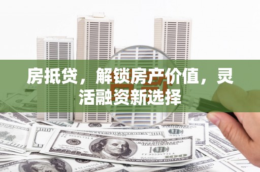 苏尼特右旗房抵贷，解锁房产价值，灵活融资新选择