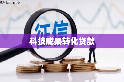 苏尼特右旗科技成果转化贷款