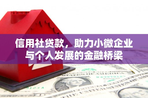 苏尼特右旗信用社贷款，助力小微企业与个人发展的金融桥梁