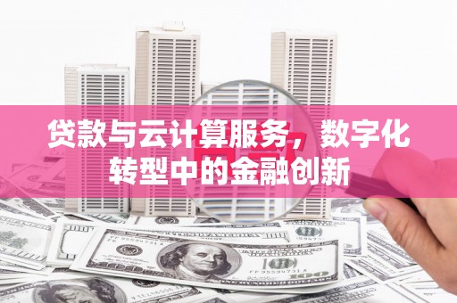 苏尼特右旗贷款与云计算服务，数字化转型中的金融创新