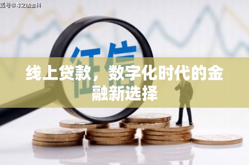 苏尼特右旗线上贷款，数字化时代的金融新选择