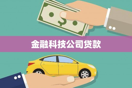 苏尼特右旗金融科技公司贷款