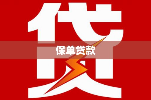 苏尼特右旗保单贷款