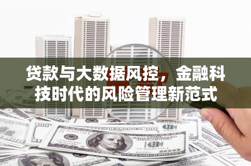 苏尼特右旗贷款与大数据风控，金融科技时代的风险管理新范式