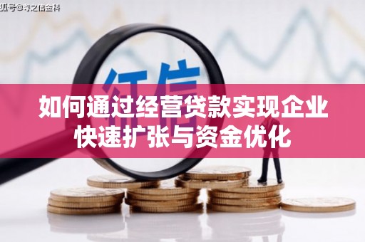 苏尼特右旗如何通过经营贷款实现企业快速扩张与资金优化