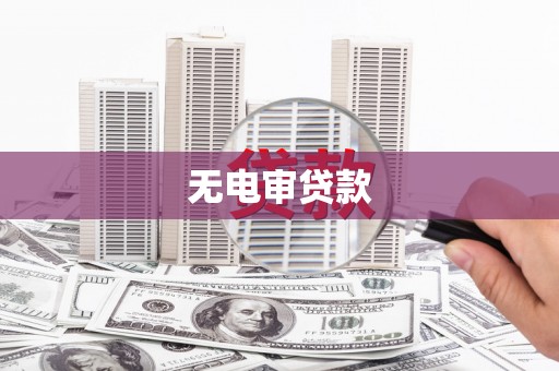 苏尼特右旗无电审贷款