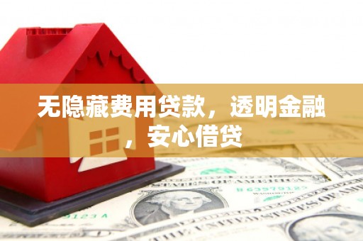 苏尼特右旗无隐藏费用贷款，透明金融，安心借贷