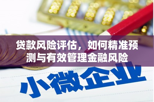 苏尼特右旗贷款风险评估，如何精准预测与有效管理金融风险