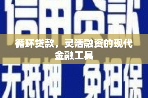 苏尼特右旗循环贷款，灵活融资的现代金融工具