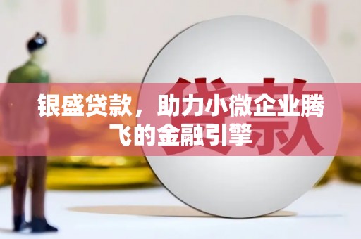 苏尼特右旗银盛贷款，助力小微企业腾飞的金融引擎
