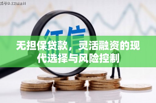 苏尼特右旗无担保贷款，灵活融资的现代选择与风险控制