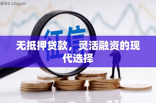 苏尼特右旗无抵押贷款，灵活融资的现代选择