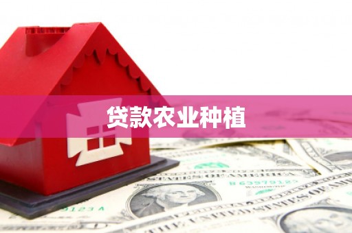 苏尼特右旗贷款农业种植