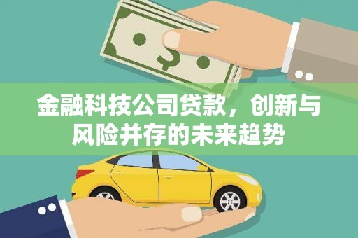 苏尼特右旗金融科技公司贷款，创新与风险并存的未来趋势