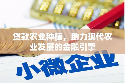 苏尼特右旗贷款农业种植，助力现代农业发展的金融引擎