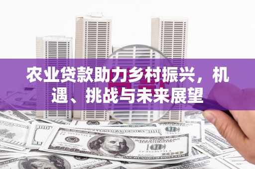 苏尼特右旗农业贷款助力乡村振兴，机遇、挑战与未来展望
