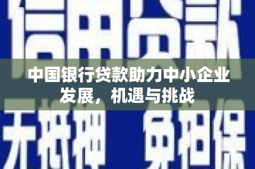 苏尼特右旗中国银行贷款助力中小企业发展，机遇与挑战