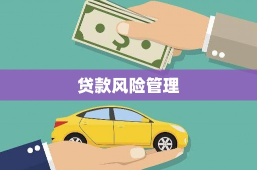 苏尼特右旗贷款风险管理