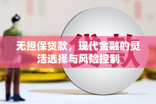 苏尼特右旗无担保贷款，现代金融的灵活选择与风险控制
