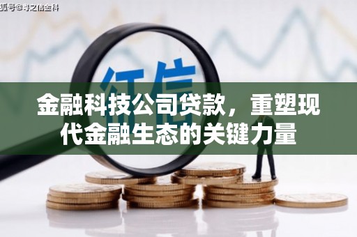 苏尼特右旗金融科技公司贷款，重塑现代金融生态的关键力量