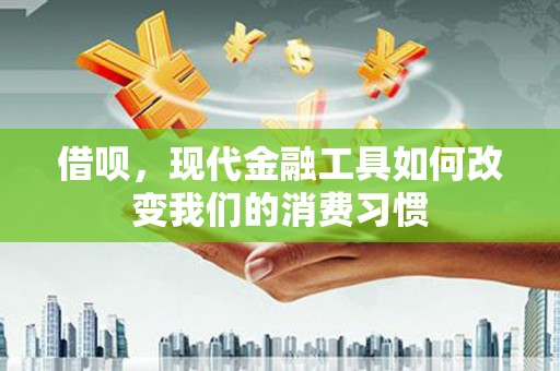 苏尼特右旗借呗，现代金融工具如何改变我们的消费习惯