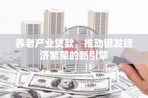 苏尼特右旗养老产业贷款，推动银发经济繁荣的新引擎