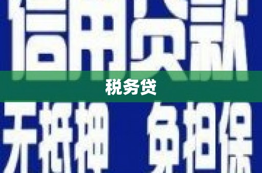 苏尼特右旗税务贷