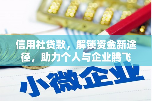 苏尼特右旗信用社贷款，解锁资金新途径，助力个人与企业腾飞