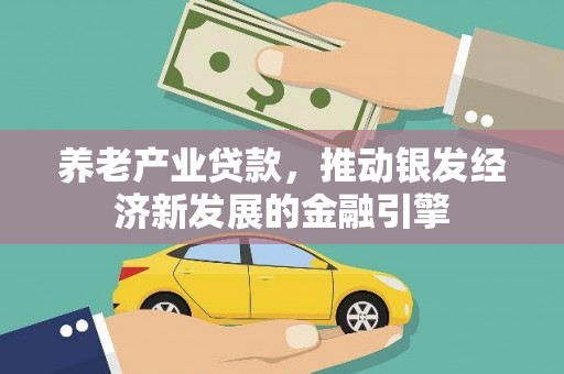 苏尼特右旗养老产业贷款，推动银发经济新发展的金融引擎