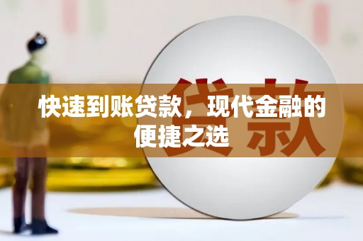 苏尼特右旗快速到账贷款，现代金融的便捷之选