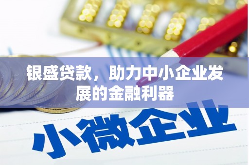 苏尼特右旗银盛贷款，助力中小企业发展的金融利器