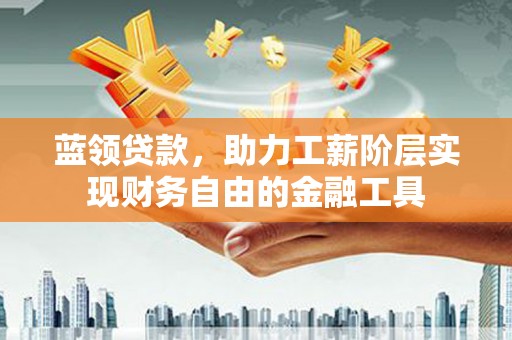 苏尼特右旗蓝领贷款，助力工薪阶层实现财务自由的金融工具