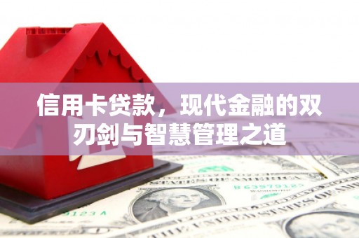苏尼特右旗信用卡贷款，现代金融的双刃剑与智慧管理之道