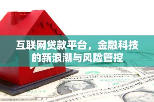 苏尼特右旗互联网贷款平台，金融科技的新浪潮与风险管控