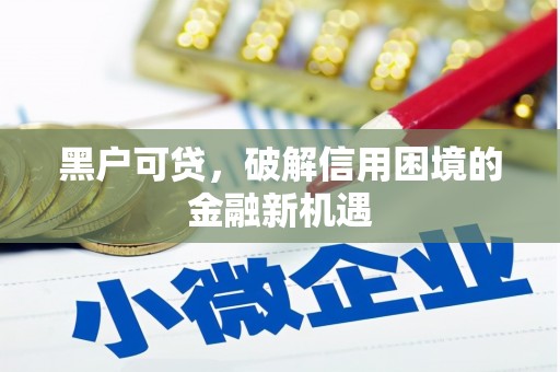 苏尼特右旗黑户可贷，破解信用困境的金融新机遇