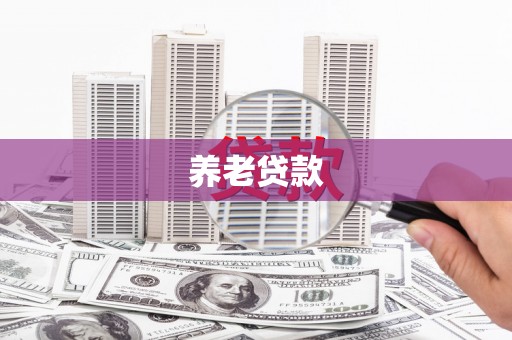 苏尼特右旗养老贷款