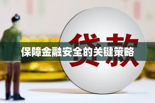 苏尼特右旗保障金融安全的关键策略
