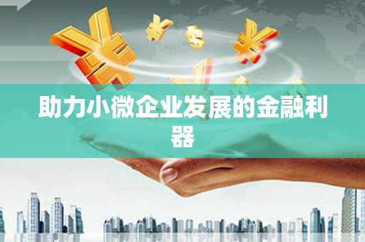 苏尼特右旗助力小微企业发展的金融利器